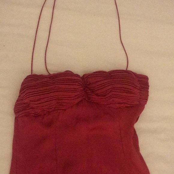 Summer blow out! 100% silk Magenta prom/formal gown - Picture 6 of 13